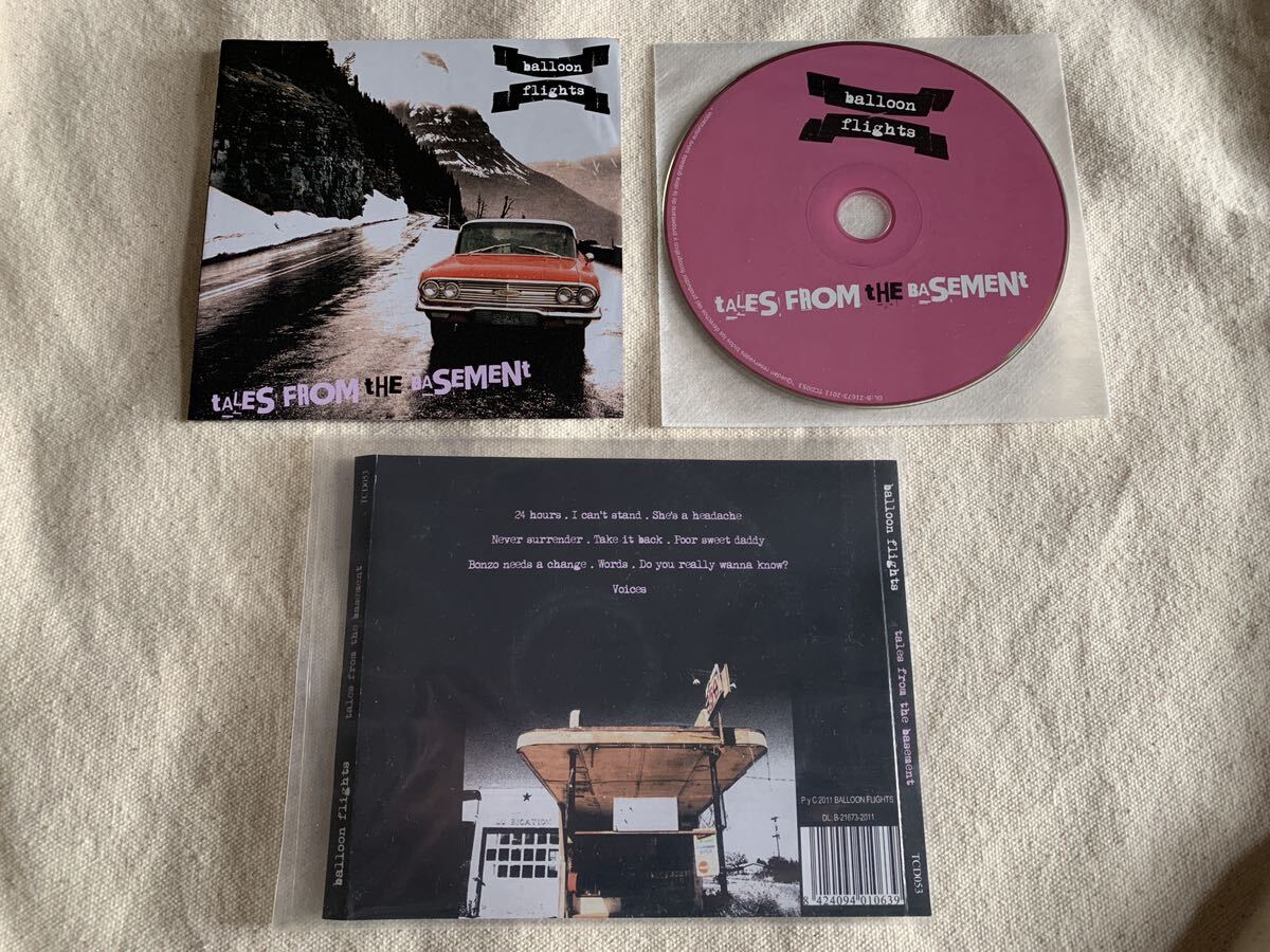 BALLOON FLIGHTS / TALES FROM THE BASEMENT CD スペインメロディックパンク ポップパンク HUSKER DU JAWBREAKER LEATHERFACE PARASITES の画像1