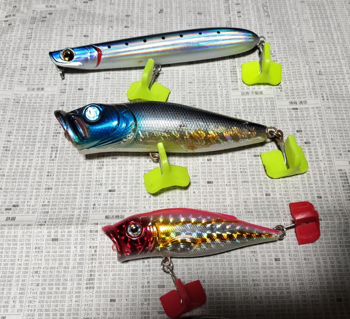 やや大きめルアー6個セット アイマ ビッグスティック  ポッパー ラパラCD14MAG rapala メイホウ アムズデザイン