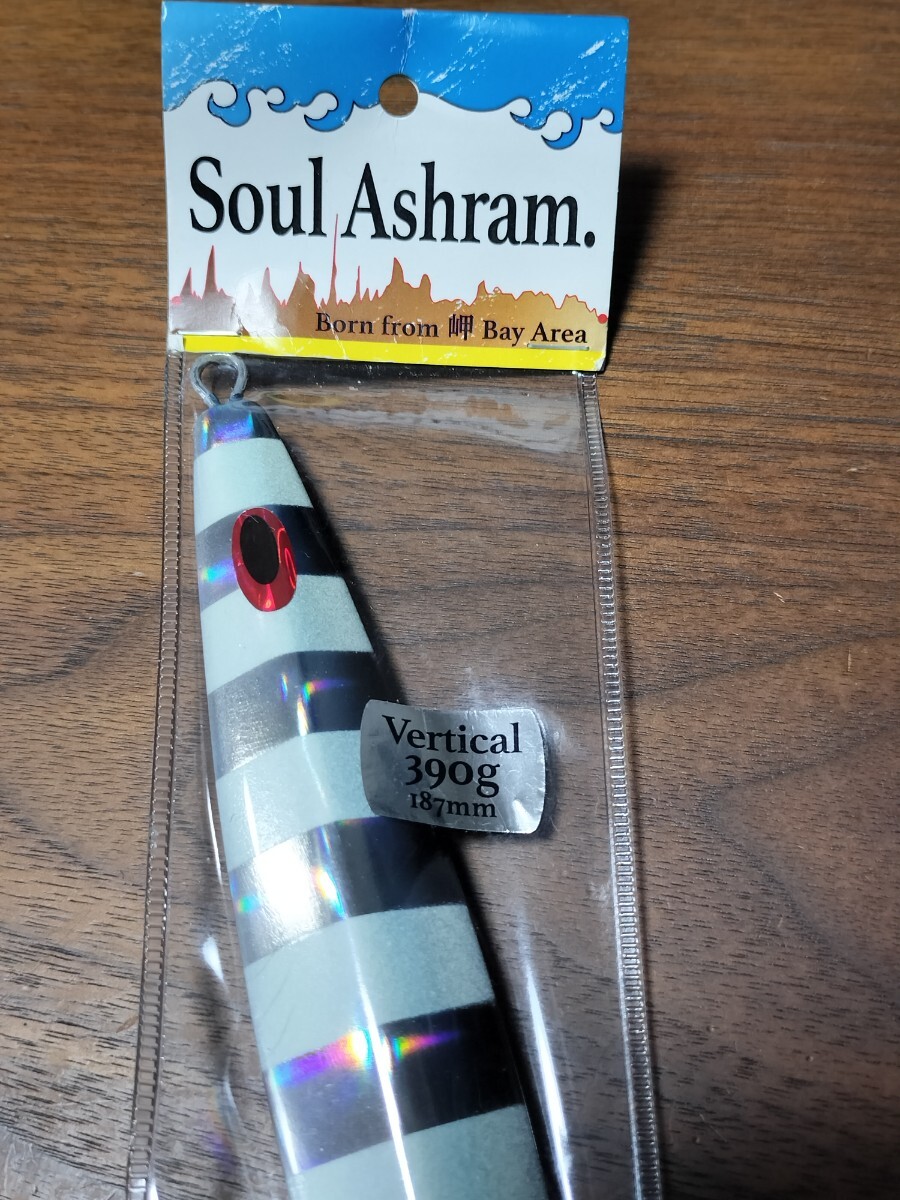 新品未使用  Soul Ashram ソウルアシュラム バーチカル 390g 187mm ジギング キャスティング同梱可 送料180円の画像2