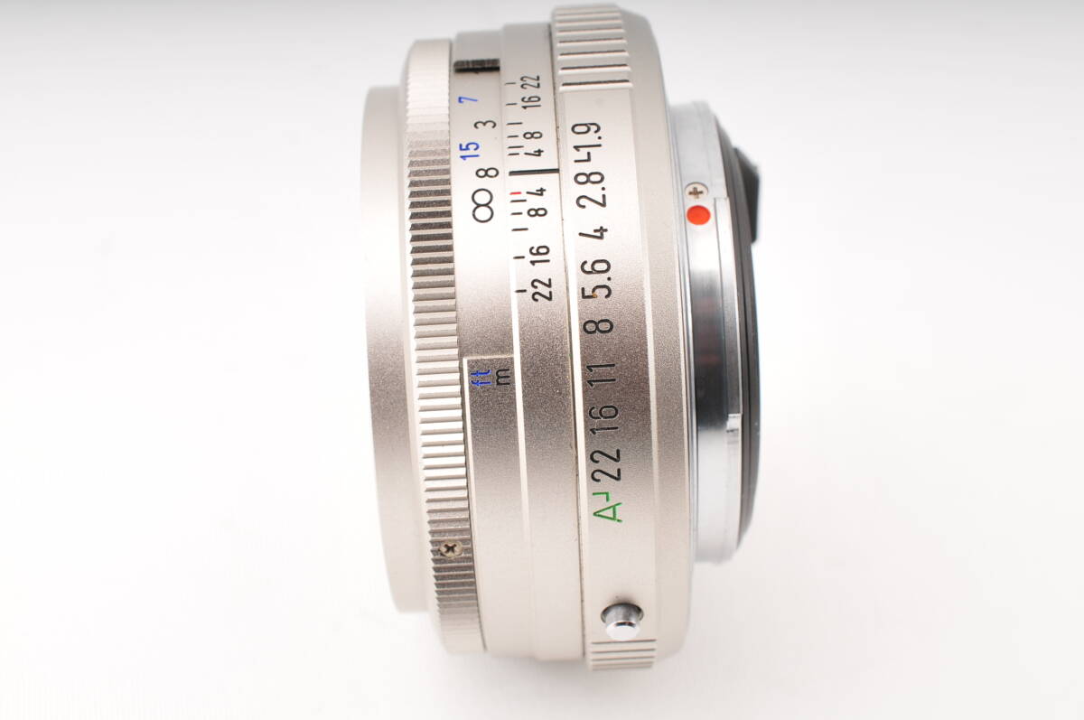 極美品 PENTAX SMC FA 43mm f1.9 SL Limited Lens Silver ペンタックス 一眼レフ カメラ 単焦点 レンズの画像4