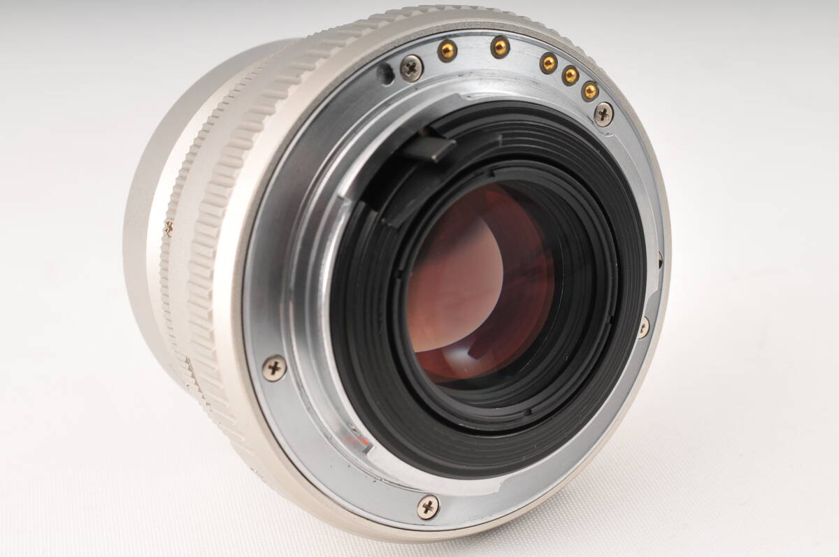 極美品 PENTAX SMC FA 43mm f1.9 SL Limited Lens Silver ペンタックス 一眼レフ カメラ 単焦点 レンズの画像3