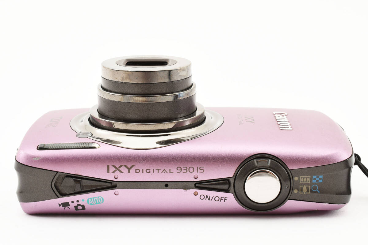 Canon IXY 930 IS パープル PC1437 ★動作確認済み・カビクモリなし キヤノン イクシー コンパクトデジタルカメラ A175の画像7