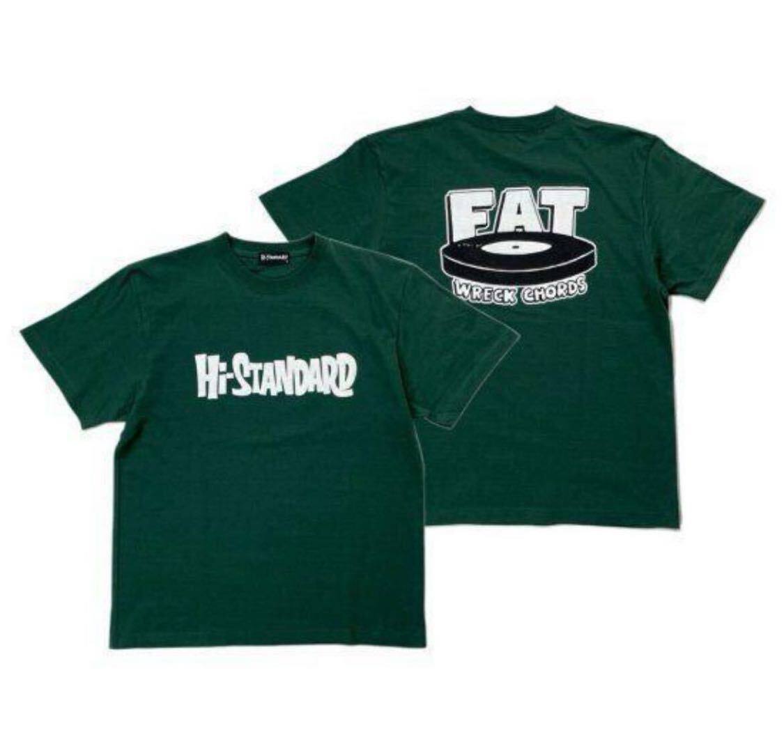 新品 Hi-STANDARD Tシャツ XL 緑 ハイスタ kenyokoyama pizza of death 横山健 fatwreck NOFX 送料無料の画像2
