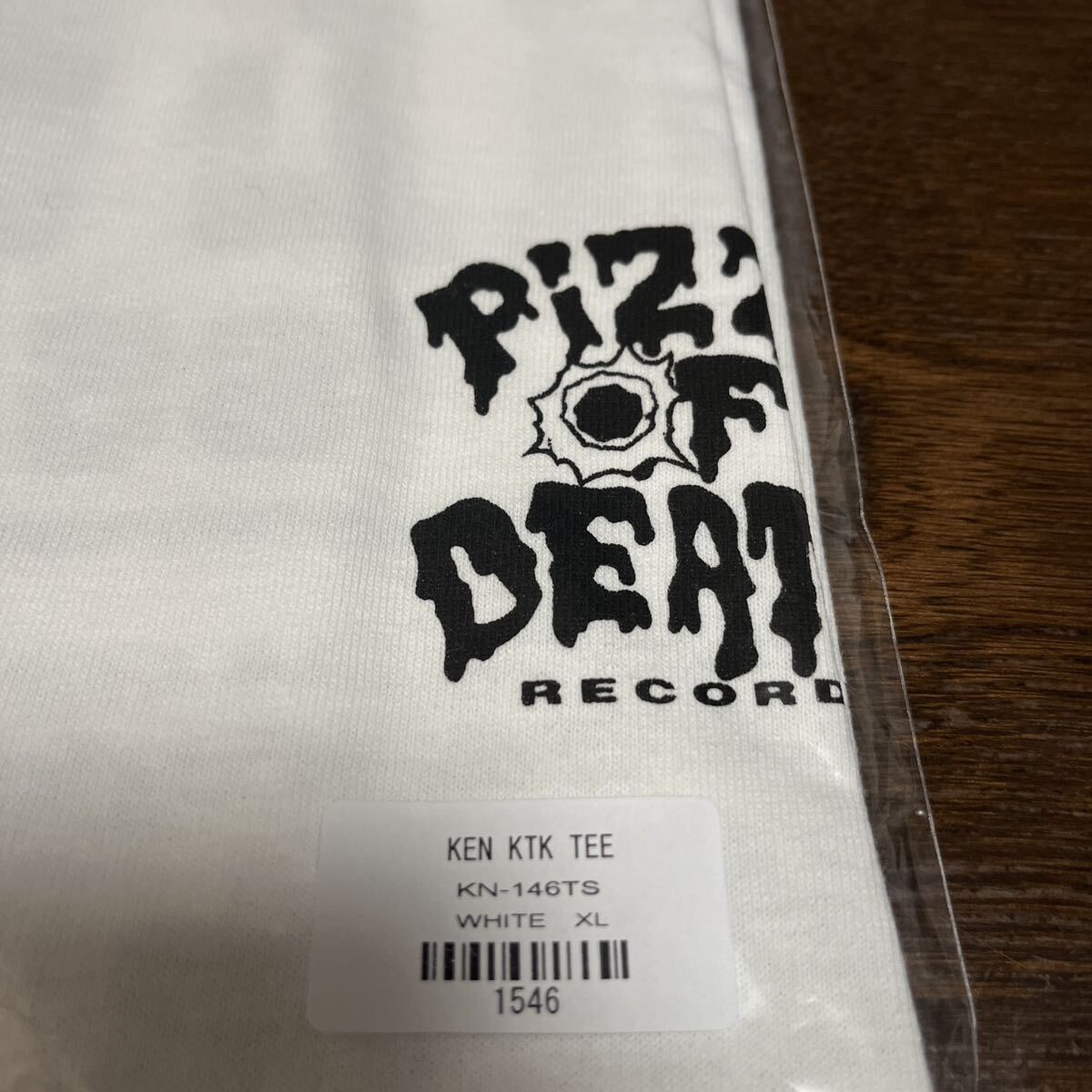 新品 ken yokoyama KEN KTK Tシャツ XL 白 横山健 Hi-STANDARD ハイスタ NOFX fatwreck pizza of death_画像3