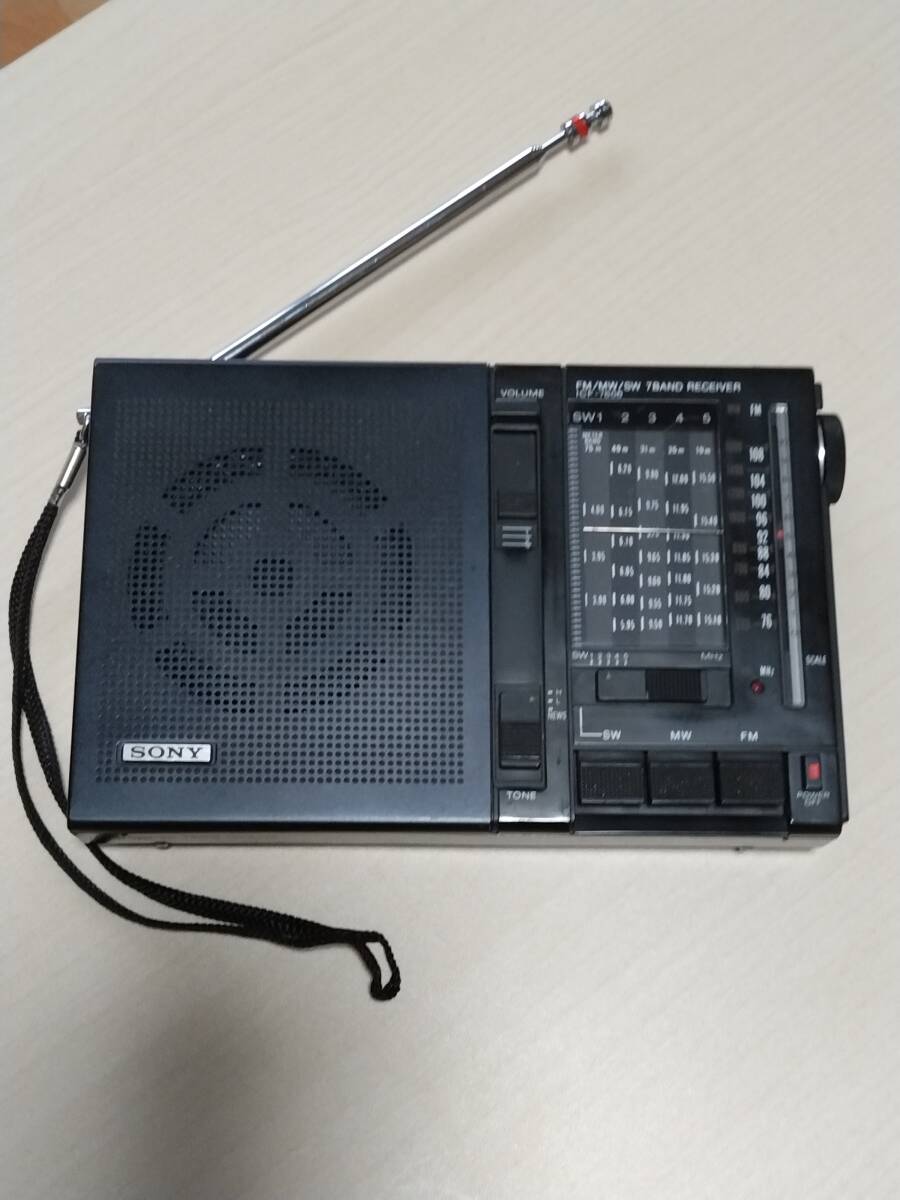 SONY ICF-7600 動作品　割と美品です。_画像1