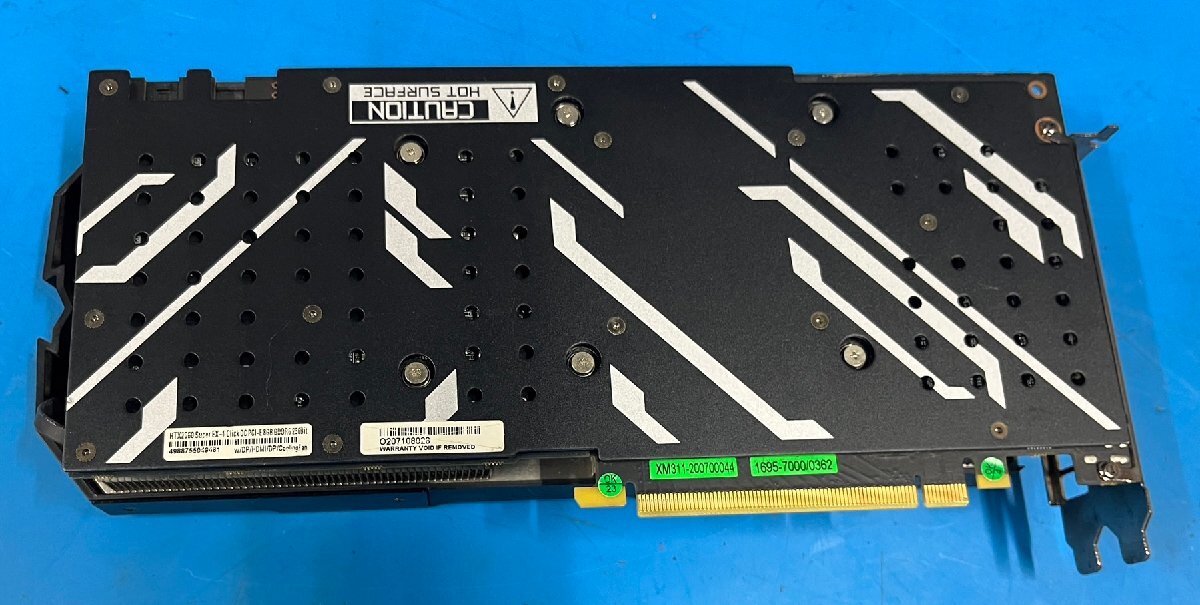 ジャンク GALAKURO NVIDIA GEFORCE RTX 3070 グラフィックボード 8GB DDR6 Displayport×3 HDMI×1 8+6ピン×1補充電源 動作未確認の画像4