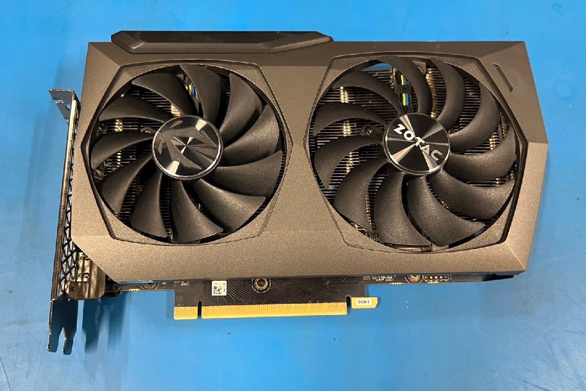 ジャンク ZOTAC NVIDIA GEFORCE RTX 3070 グラフィックボード GAMEING OC 8GB Displayport×3 HDMI×1 8ピン×2補充電源 動作未確認の画像1