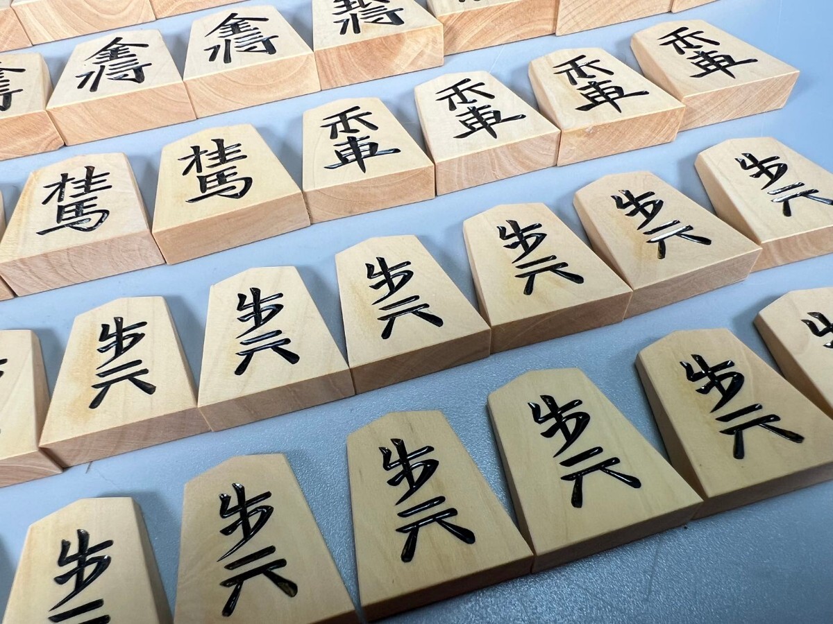 M0231Z5 небо . Special производство . shogi пешка ( один лодка произведение ) рука гравюра li shogi пешка желтый .41 пешка с ящиком царапина есть 