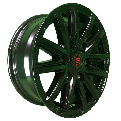 KYOHO SEIN SS8(ザイン ) 15x6.0J IN33 6H PCD139.7 15インチ 新品/ソリッドブラック アルミホイール4本 ハイエース対応「在庫あり」_画像2