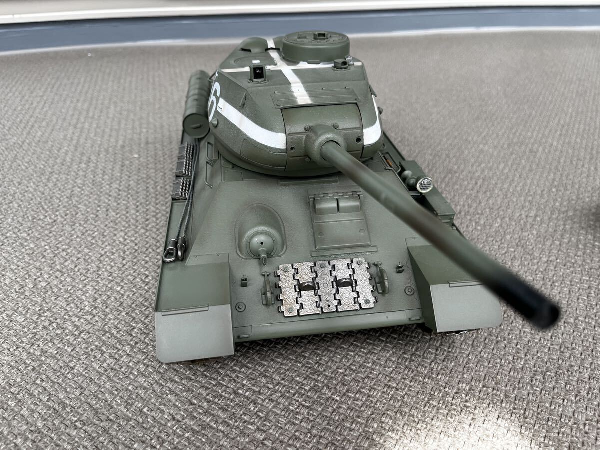 童友社　1/16 大型戦車RC ソビエト中戦車 T-34/85（赤外線バトルシステム付）_画像3