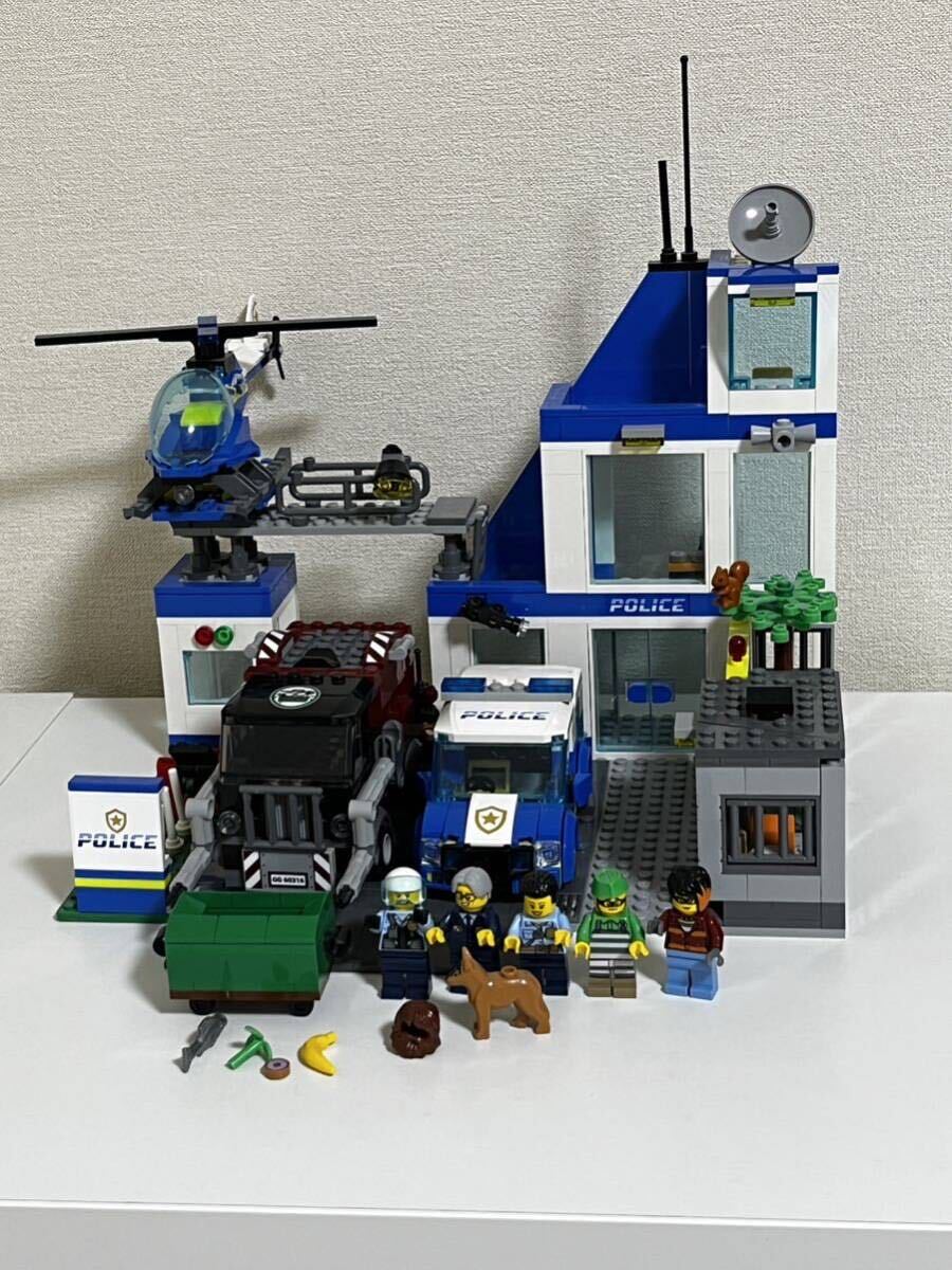 【組立済み】LEGO 　レゴシティ　ポリスステーション 60316