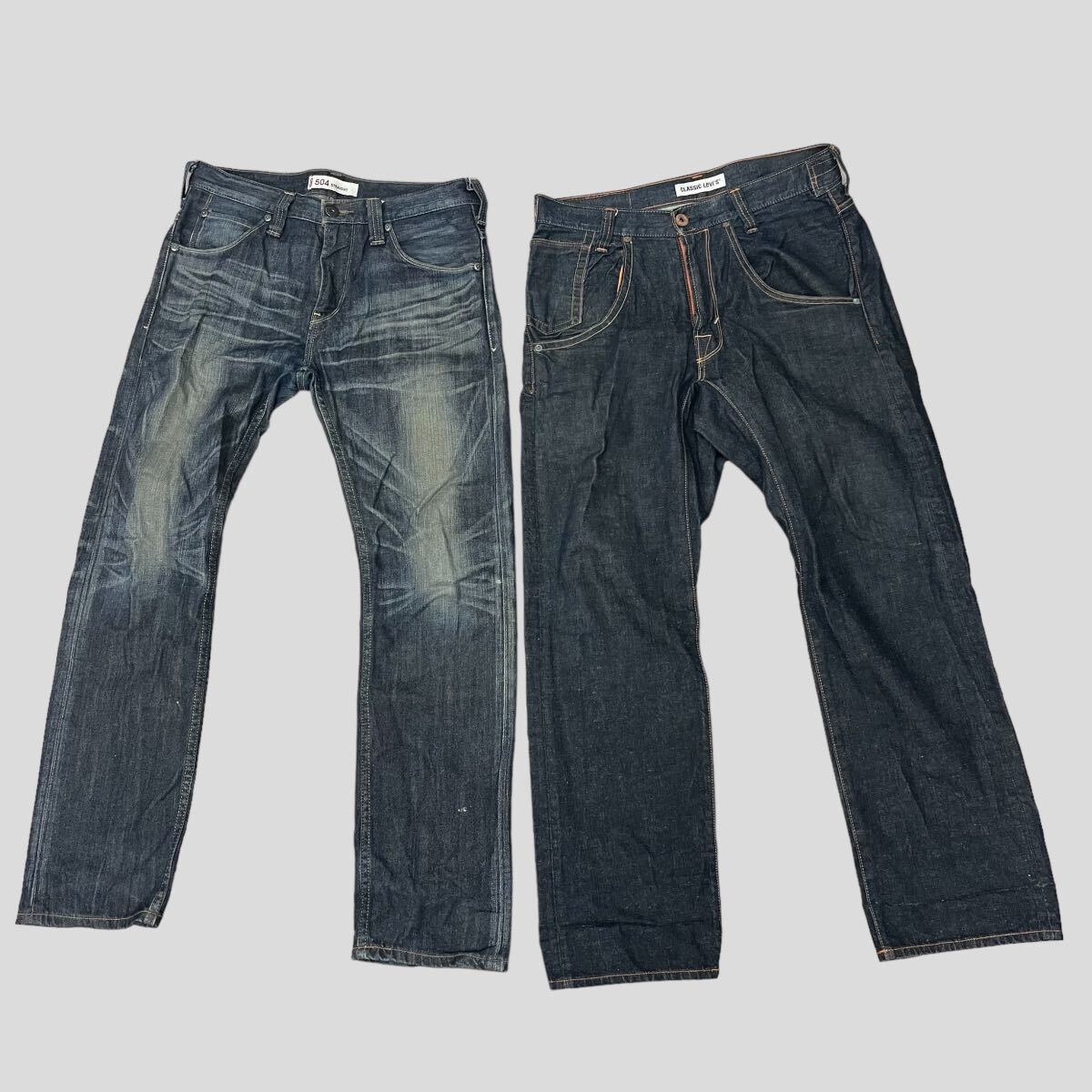 【Levi’sデニム10本まとめ売り】リーバイス デニムパンツ ジーンズ504.504.509.541.562.570.203などサイズW29-34アソートセット！！_画像6