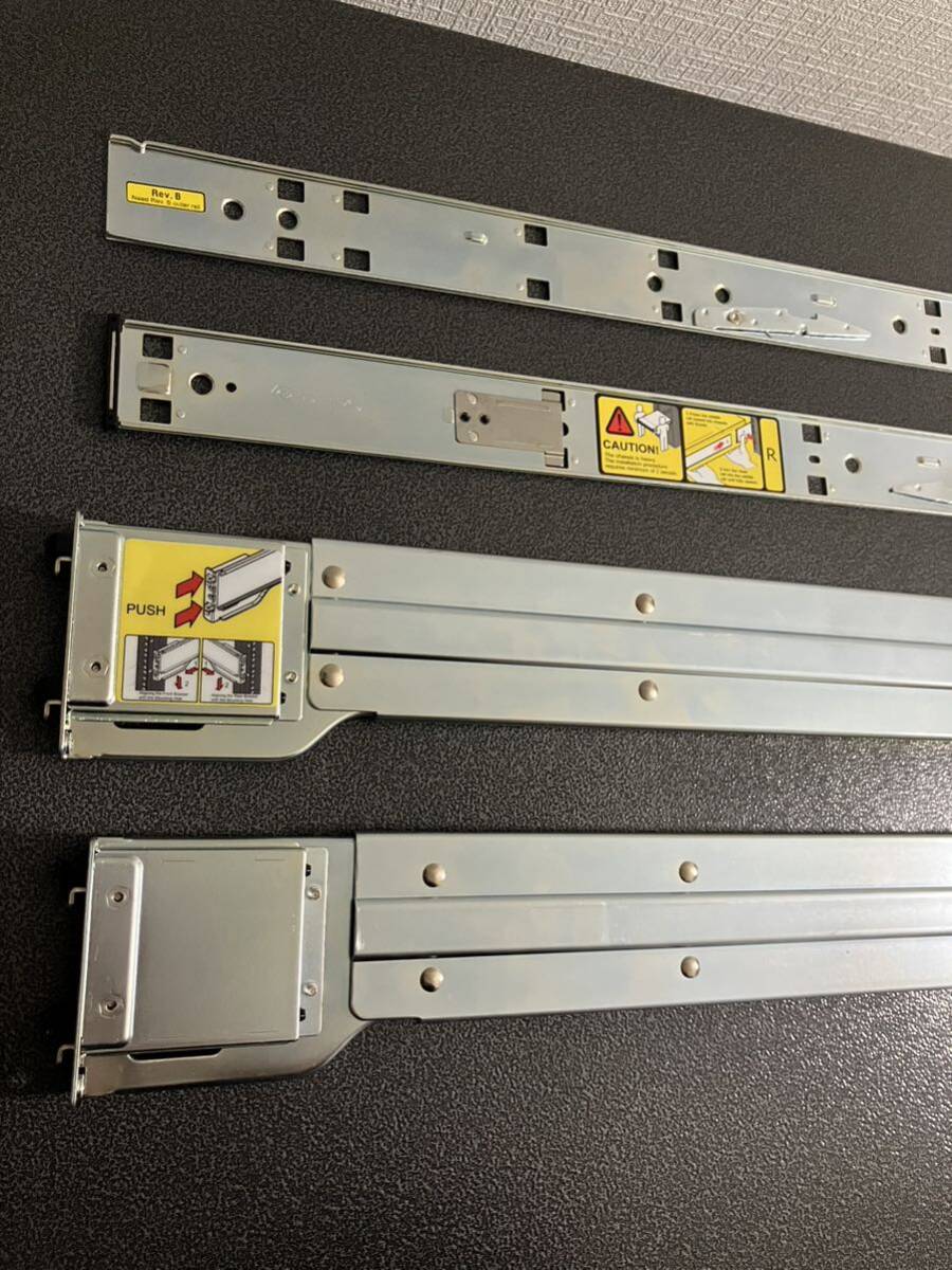 SUPERMICRO サーバー用ラックレールキット L R セット 2Uの画像2