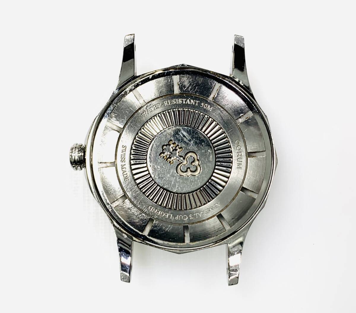 稼働品 CORUM コルム 腕時計 アドミラルズカップ 01.0132 シェル文字盤 ボーイズ 尾錠の画像5