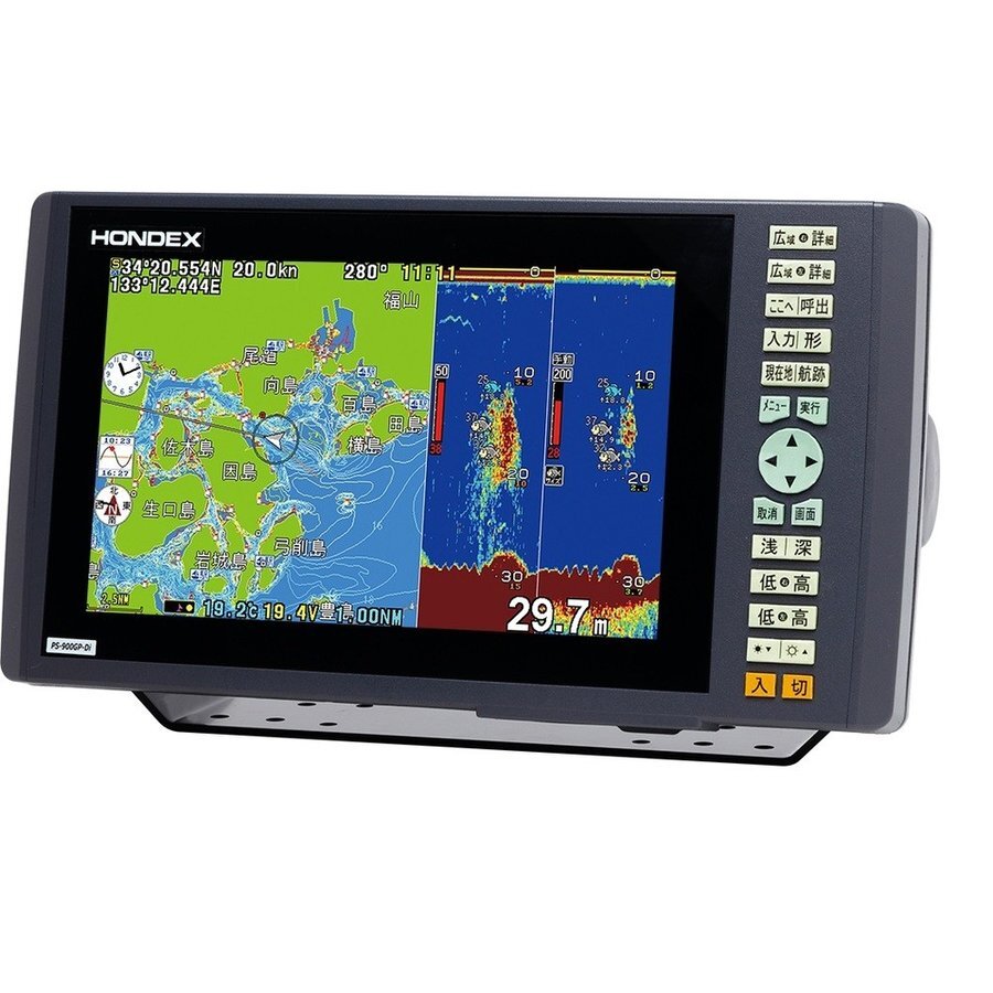  ho n Dex HONDEX новая модель Fishfinder (эхолот) PS-900GP-Di GPS плоттер 