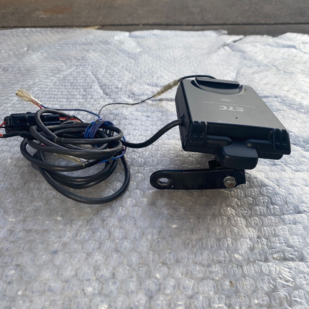  electrification has confirmed Japan wireless ETC antenna one body for motorcycle two wheel car JRM-12 manufacture year month 2013 year 12 month KAWASAKI HONDA SUZUKI YAMAHA