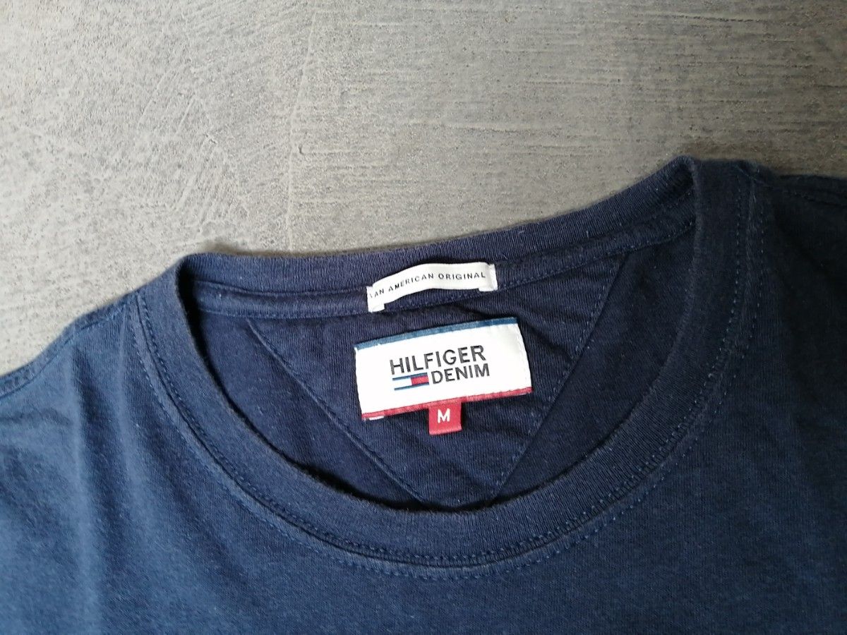 TOMMY HILFIGER　トミーヒルフィガーデニム半袖Ｔシャツ　メンズM