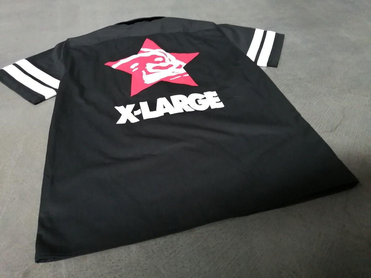 XLARGE エックスラージ オープンカラー半袖シャツ　メンズM