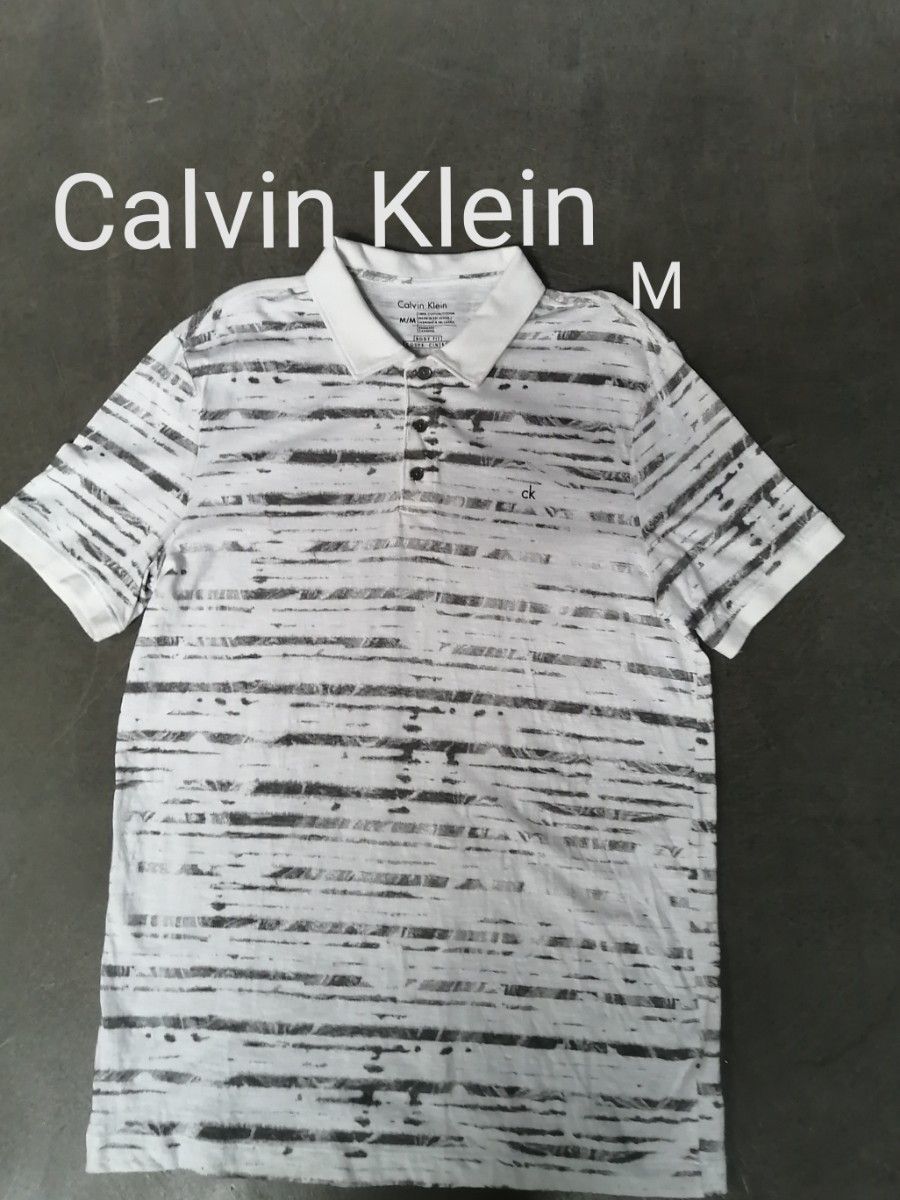 Calvin Klein　カルバンクライン　半袖ポロシャツ　メンズM 