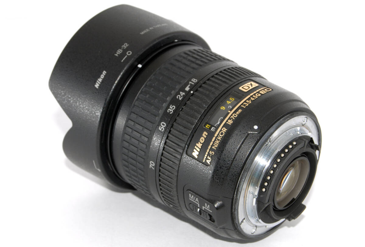 ◆初心者入門＆極上美品◆ NIKON ニコン AF-S 18-70mm F3.5-4.5G ED 付属品多数有り_使用頻度が高く扱い易い機種は人気高です★