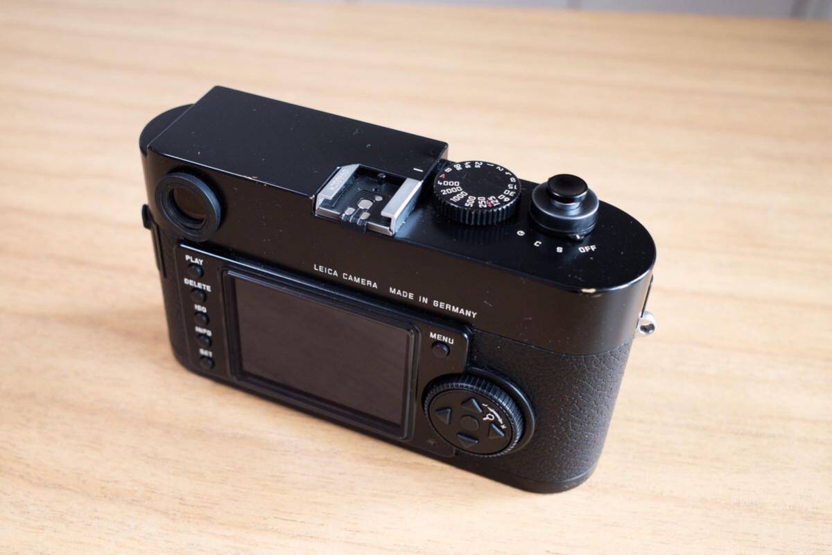 ライカ Leica Ｍ9 ブラック CCD剥離交換対策済み シャッター回数約18,000回の画像3