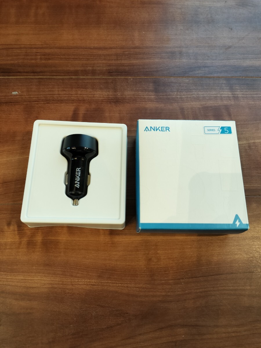 Anker PowerDrive PD 2(32W 2 port car charger )[USB Power Delivery correspondence /PowerIQ installing / compact size ]