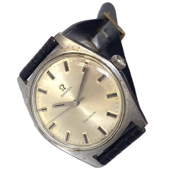 G8454★1円～【オメガ】Cal.601 ジュネーブ 手巻き メンズ腕時計★ジャンク・アンティーク・1970年代製造_画像7