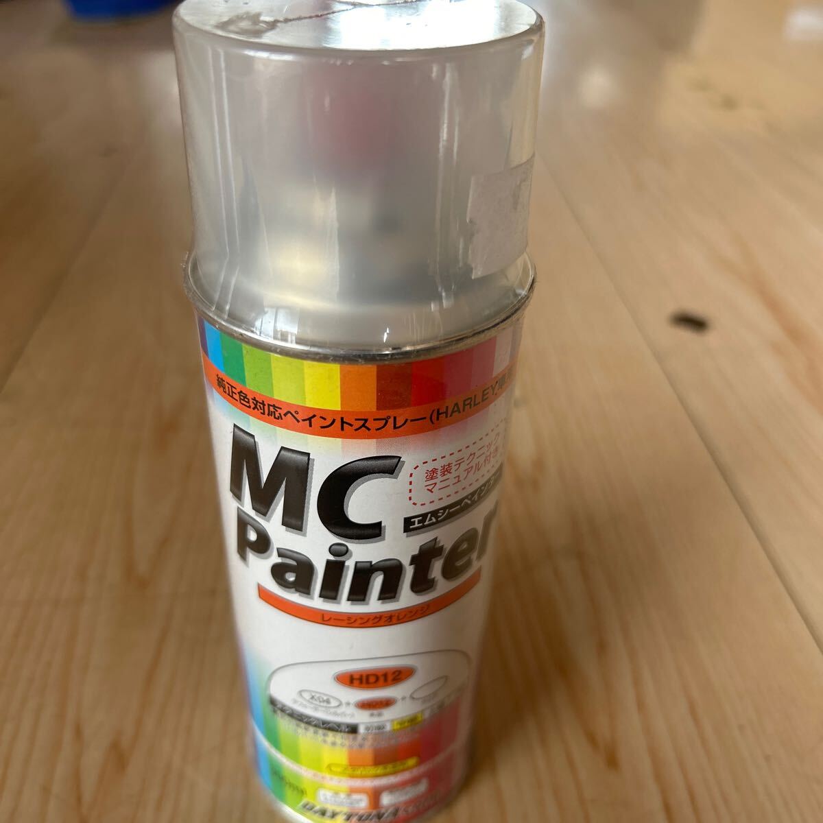 MC ペインター デイトナ 缶スプレー HD12 レーシングオレンジ 1本価格_画像1