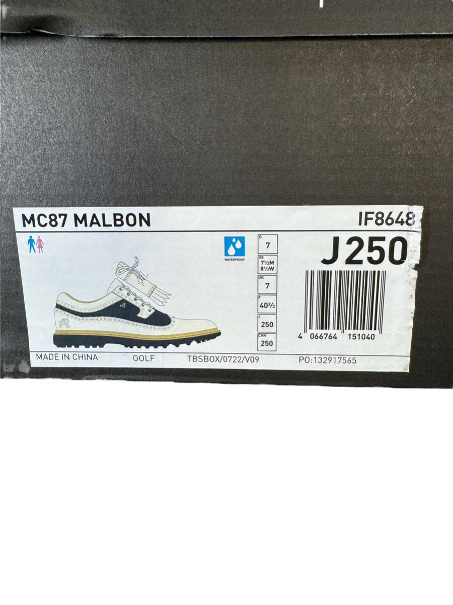【新品タグ付】adidas Golfアディダスゴルフ/MC87 MALBONマルボンゴルフ シューズ スニーカー[IF8648](25cm)_画像7