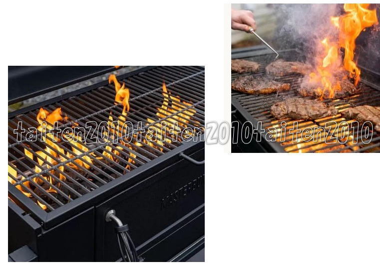 | conditions attaching free shipping | super high class MASTER BUILT!SMOKE HOLLOW large american size for charcoal BBQ portable cooking stove!. garden .! Event! gran pin g! camp 