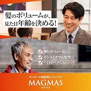 サンスター MAGMAS（マグマス）亜鉛導入シャンプー ボリュームアップ スカルプ 頭皮ケア メンズ 男性の画像2