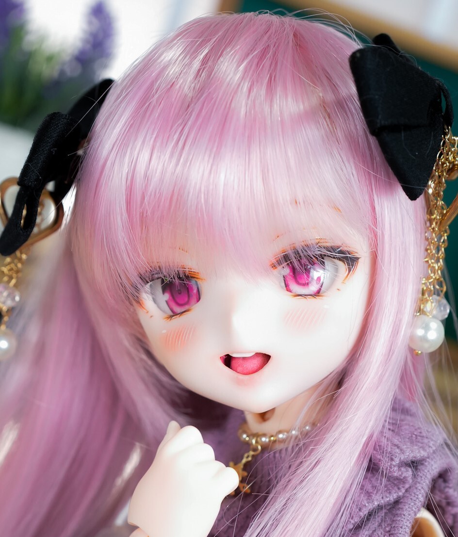 きゃとろん*DDH-10SW肌ソフビ盛り開口カスタムヘッド+おまけ きゃとろん*DDH-10SW肌ソフビ盛り開口カスタムヘッド+おまけ