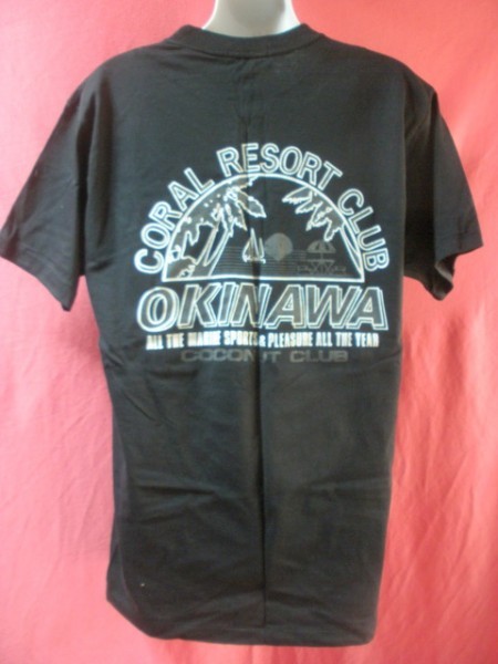 ＵＳＥＤ CORAL RESORT CLUB Ｔシャツ 黒色_画像1