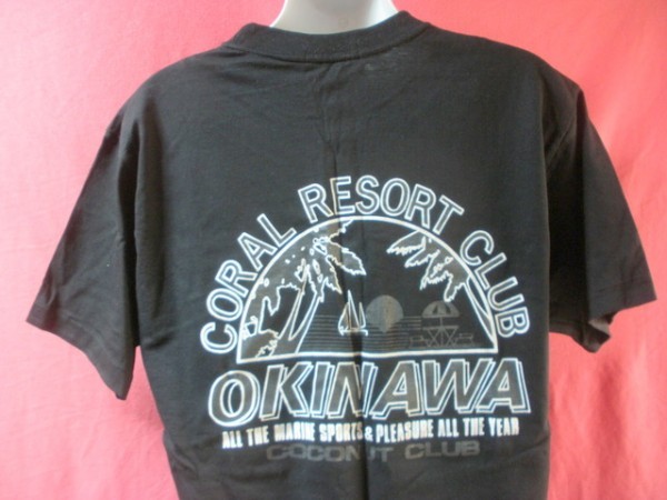 ＵＳＥＤ CORAL RESORT CLUB Ｔシャツ 黒色_画像5