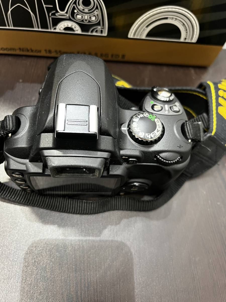 344【中古品】Nikon　D40X　KIT　AF-S　DX　18-55ｍｍ　ｆ/3.5-5.6Ｇ　ＥＤⅡ　替えバッテリー　２個付き　箱入り_画像5