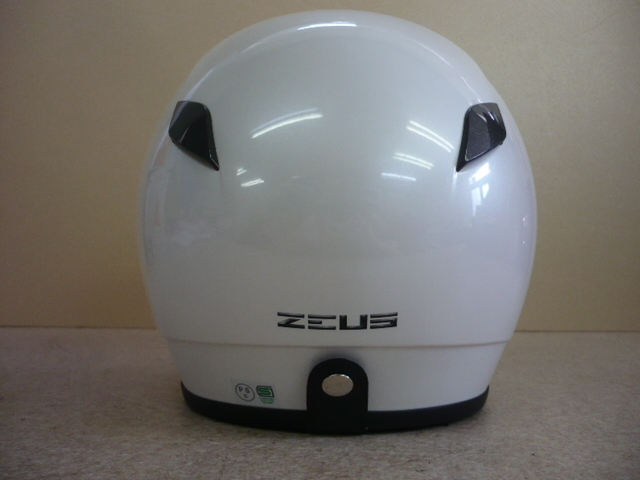 8955.未使用 タグ付き 南海部品 ジェットヘルメット ZEUS NAZ-201 パールホワイト サイズ：フリーの画像3