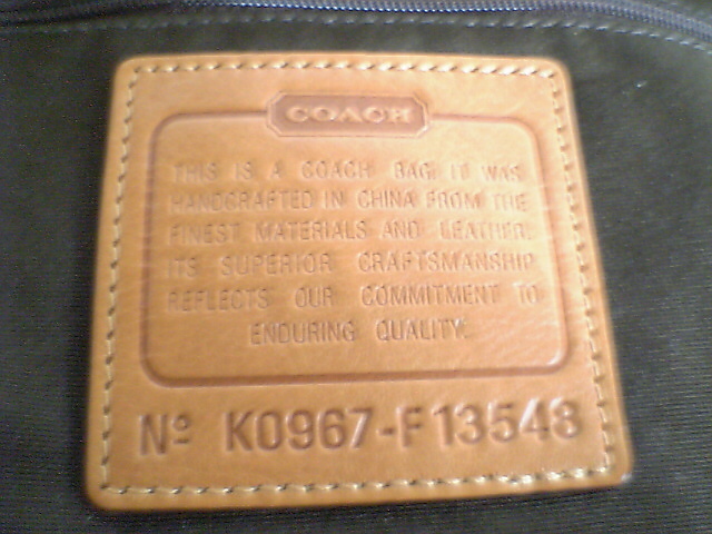 ★超美品！★ＣＯＡＣＨ　コーチ★定番！大人気♪シグネチャーラージストライプトートバッグ■チャーム＆シルバー円形メタル付■本物■_画像10