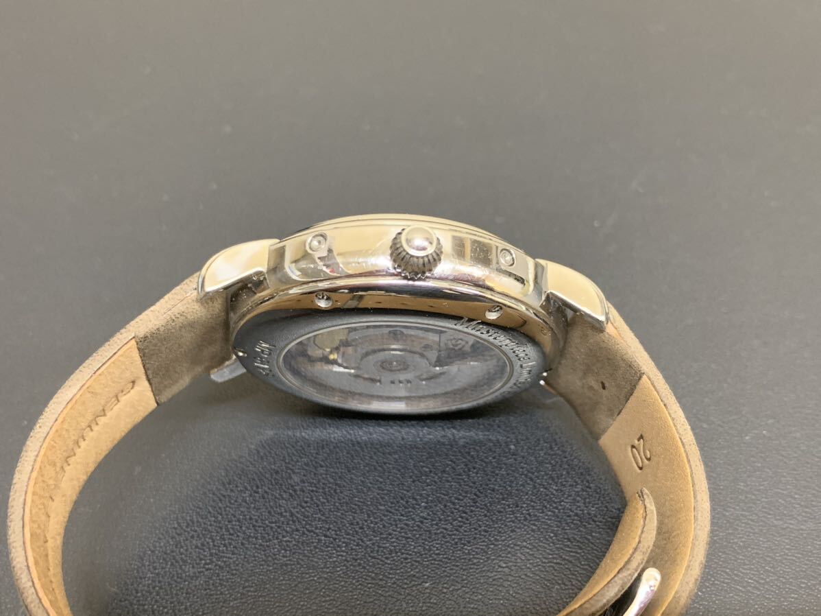 D224 MAURICE LACROIX モーリスラクロア マスターピース ムーンフェイズ 2004年日本250本限定 MP6138 シェル文字盤 メンズ腕時計 の画像4