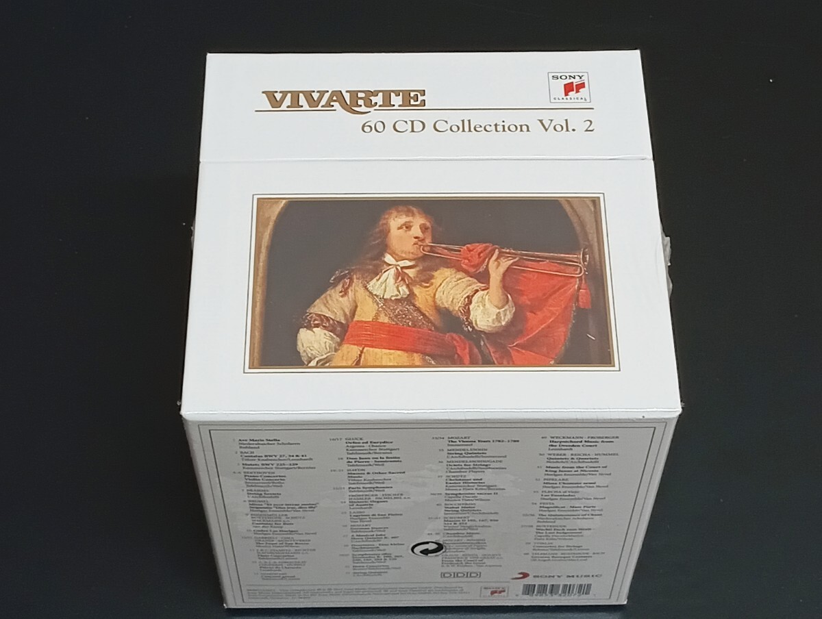 C26 未開封 VIVARTE 60CD COLLECTION Vol.2 ヴィヴァルテ・コレクション第2集 輸入盤 クラシック バッハ ベートーヴェン モーツァルトの画像2