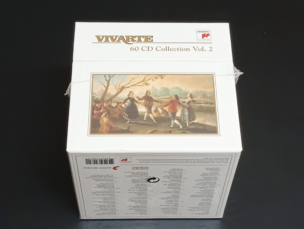 C26 未開封 VIVARTE 60CD COLLECTION Vol.2 ヴィヴァルテ・コレクション第2集 輸入盤 クラシック バッハ ベートーヴェン モーツァルトの画像4