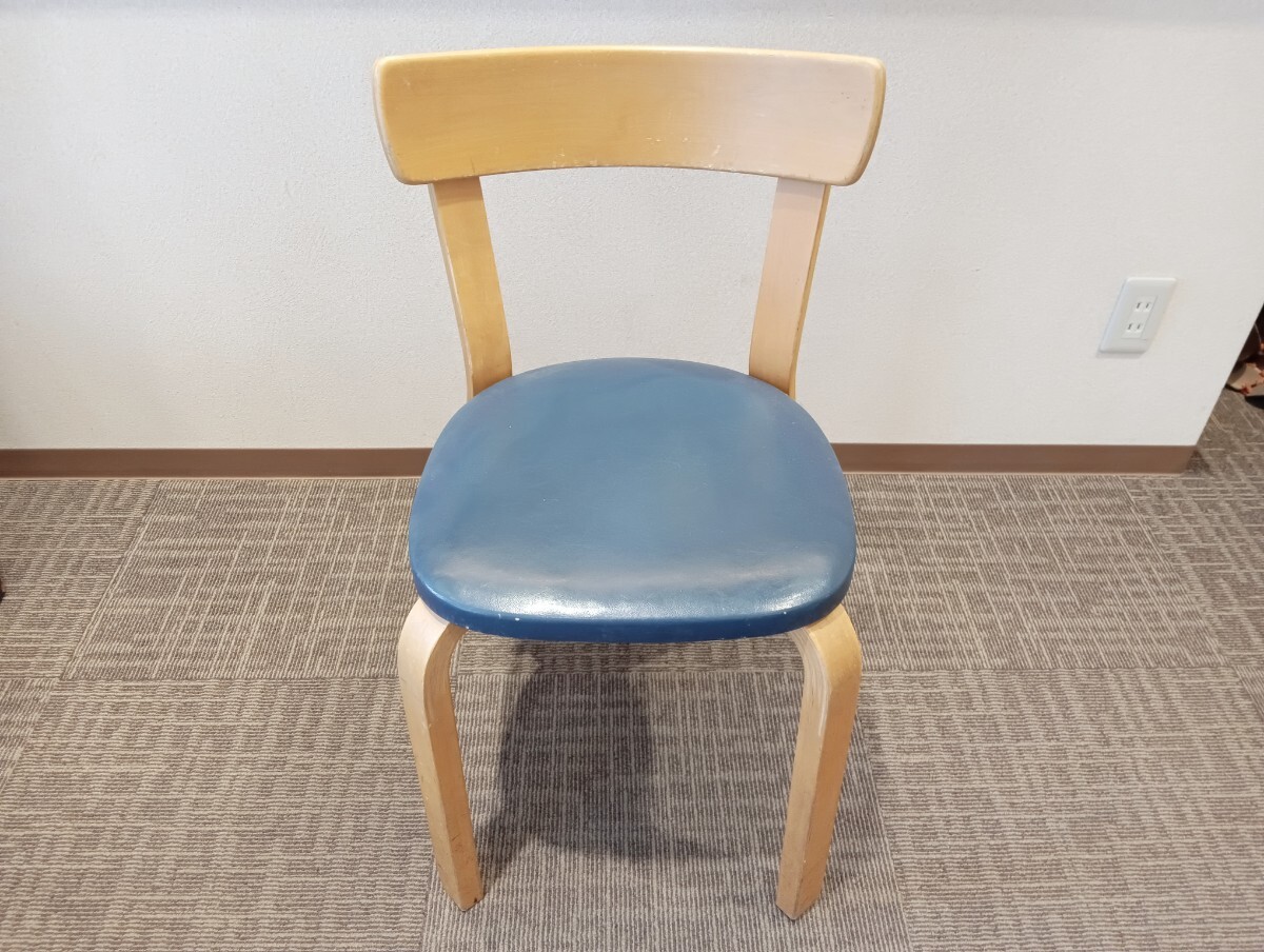 Alvar Aalto アルヴァ アアルト 北欧ヴィンテージ アンティーク フィンランド 椅子 木製 チェア イス_画像1