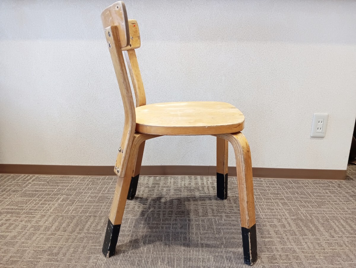 Alvar Aalto アルヴァ アアルト 北欧ヴィンテージ アンティーク フィンランド 椅子 木製 チェア　イス_画像3