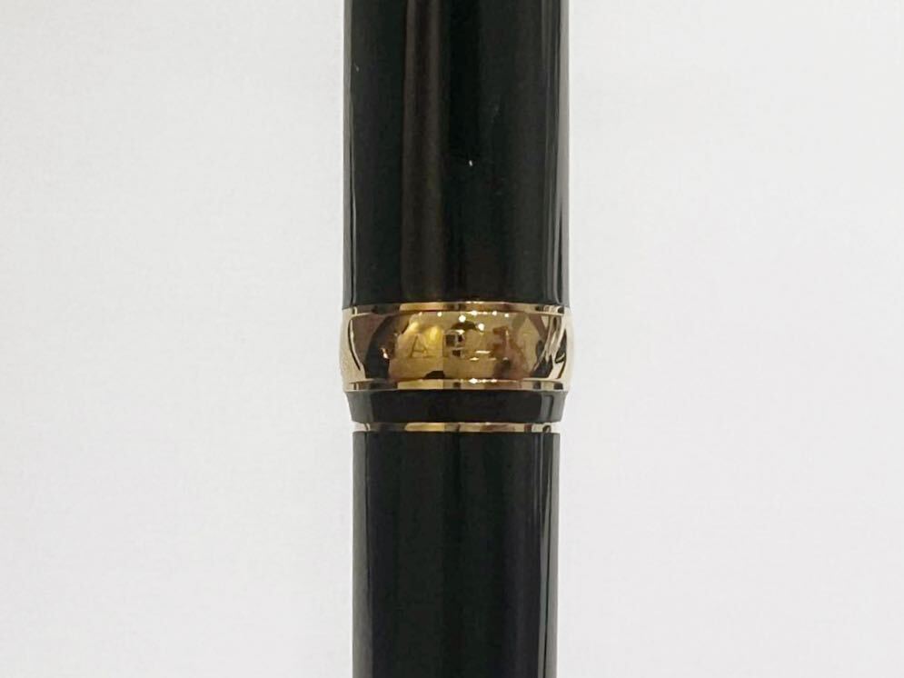 B775 新品 未使用 PLATINUM プラチナム 万年筆 ペン先K18 YG ブラック ゴールド 筆記用具 文房具 ビジネスの画像10