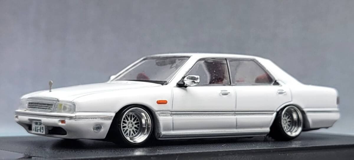 1/43 グロリア改 タテグロ BBS LM アルミ製 深リム 国産名車 Yahoo!オークション - 1/64 日産 シーマ改 Y31 BBS LM アルミ製