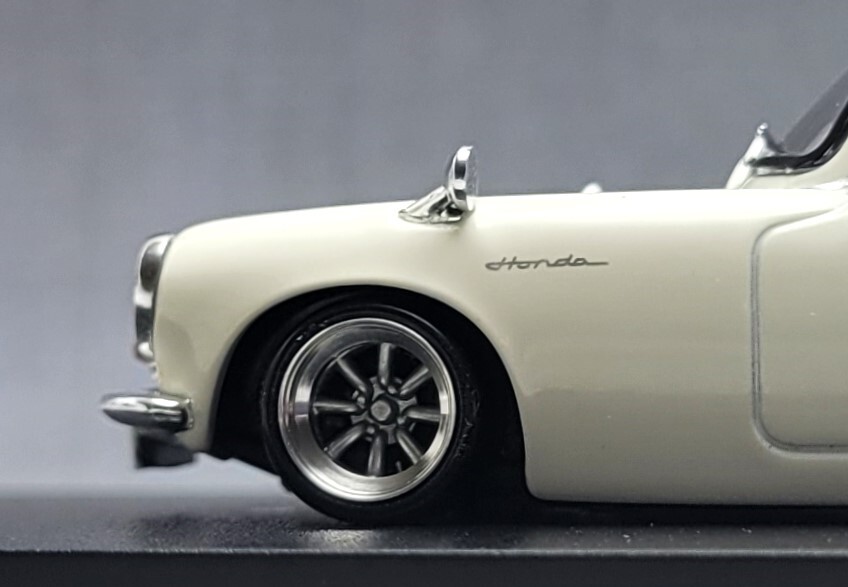 1/43 ホンダ S600改 クーペ AS285S ワタナベホイール アルミ製 深リム 街道レーサー 国産名車プレミアムコレクション アシェットの画像8