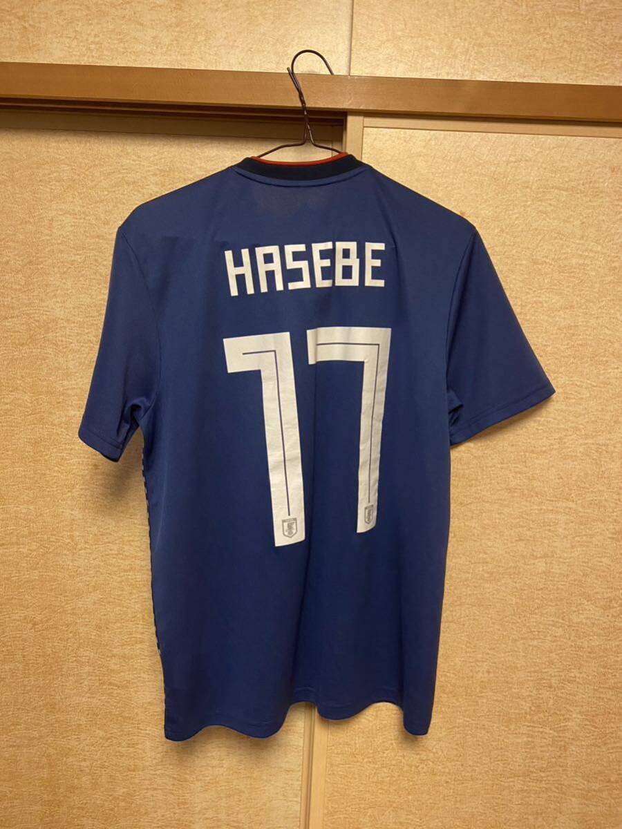 2018-19 長谷部誠 サッカー日本代表 完売品 ホーム 半袖 ユニフォーム 正規品 アディダスの画像2