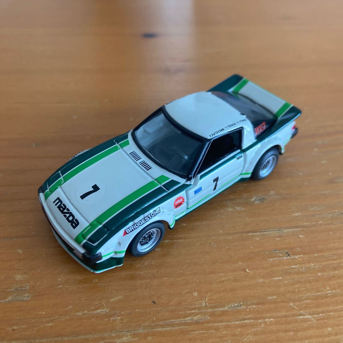 トミカリミテッド トミー ミニカー ダイキャスト マツダ サバンナ RX-7 RACING MAZDA SAVANNA コラボレーションモデル レーシングカー 1/60の画像2