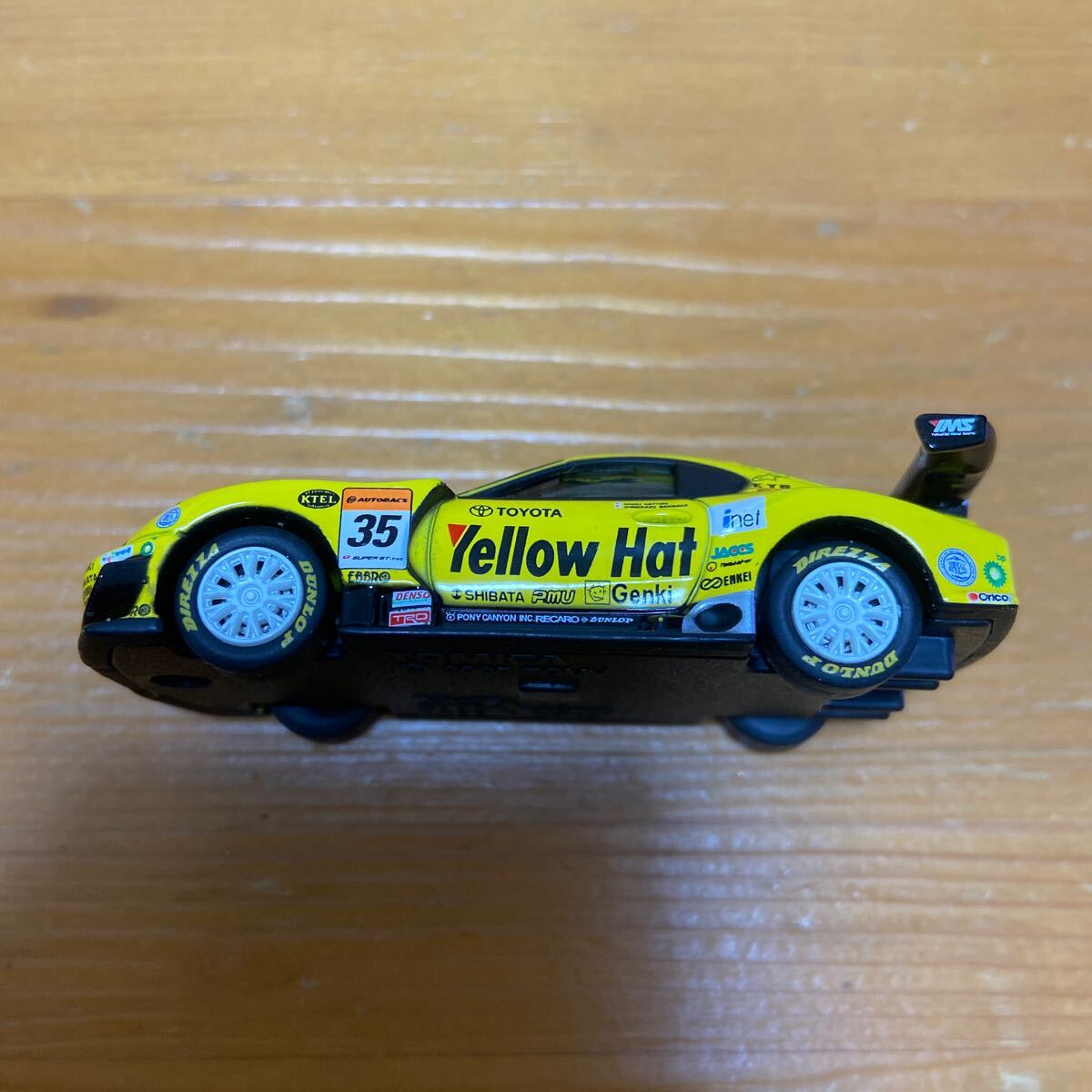 トミカリミテッド TOMICA LIMITED TOMY TOYOTA SUPRA RACING トヨタ スープラ Yellow Hat YMS SUPER GT ミニカー ダイキャスト トミーの画像4