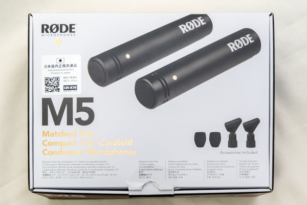 ☆未使用中古品/超美品☆ RODE Microphones M5 Matched Pair コンデンサーペアマイク M5MP♪の画像1