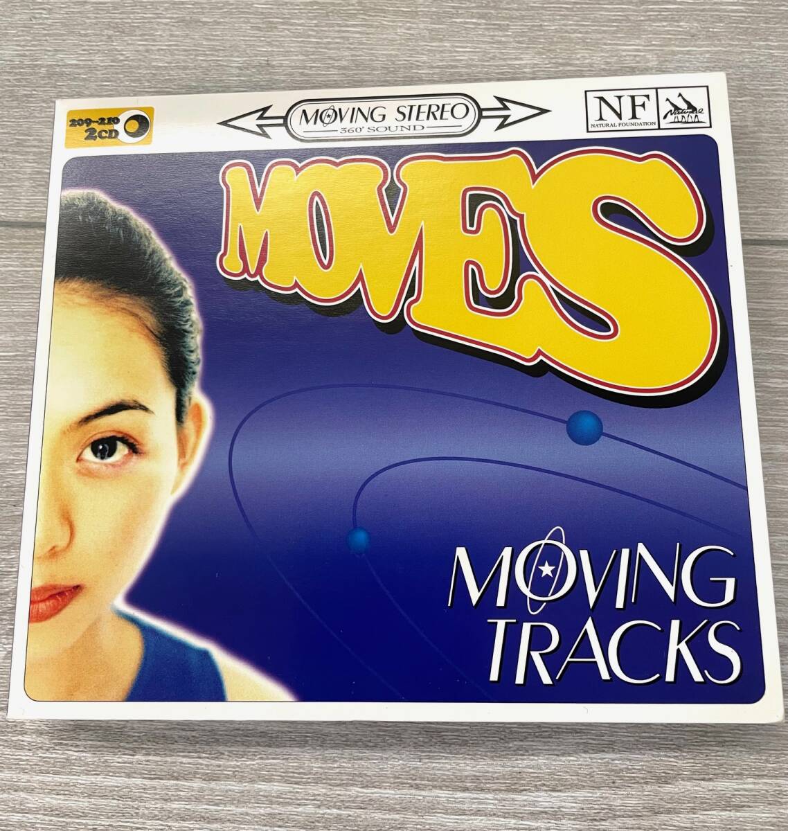 MOVES - MOVING TRACKS (ナチュラル・ファウンデーション'96 / 7traks. 2CD 見開き仕様 )の画像1